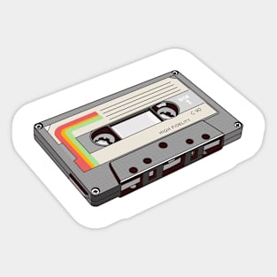 Cassette Sticker